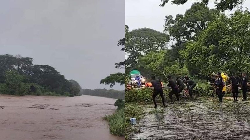 tormenta bonnie daños en nicaragua