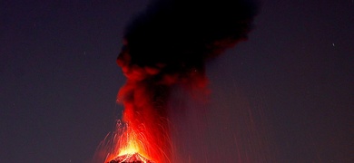 volcan fuego fase erupcion guatemala