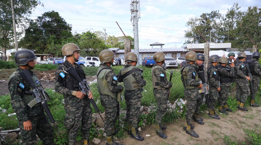 policia honduras retoma control carceles