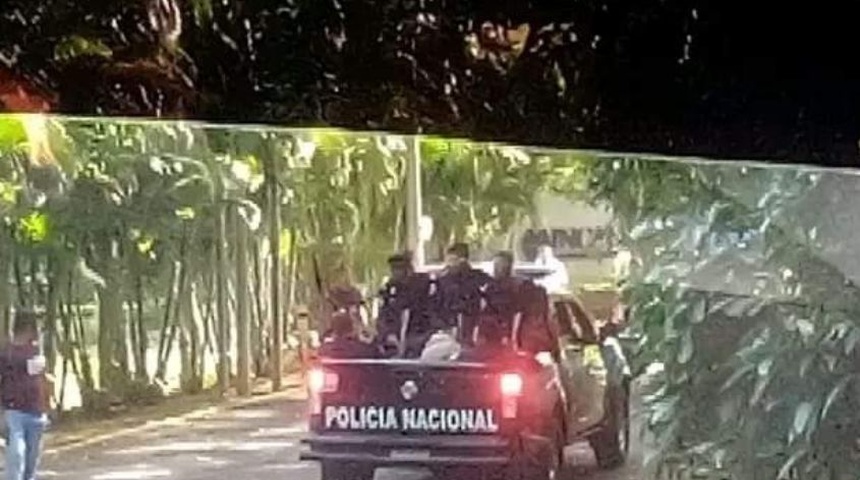 policia en incae nicaragua