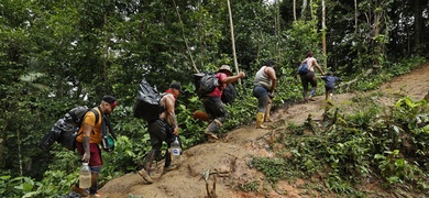 asistencia migrantes frontera panama