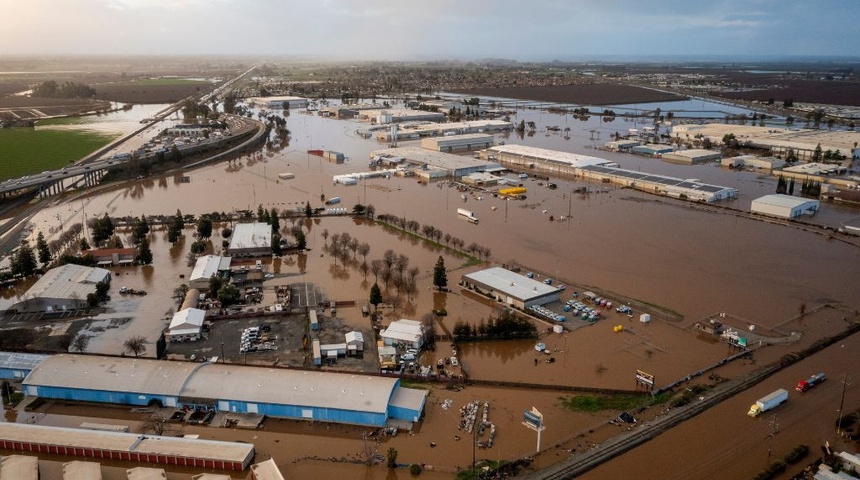 inundaciones muertos tormenta california eeuu