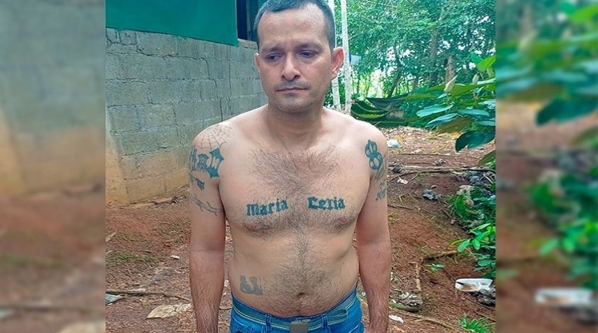 salvadoreño de la mara 18 capturado en nicaragua