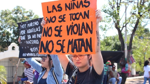 Niñas siguen siendo victimas de violencia machista