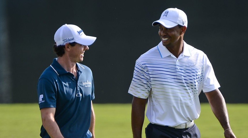 tiger woods y rory mcIlroy