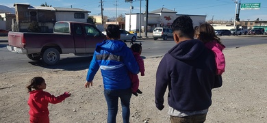 ninos migrantes en frontera mexico