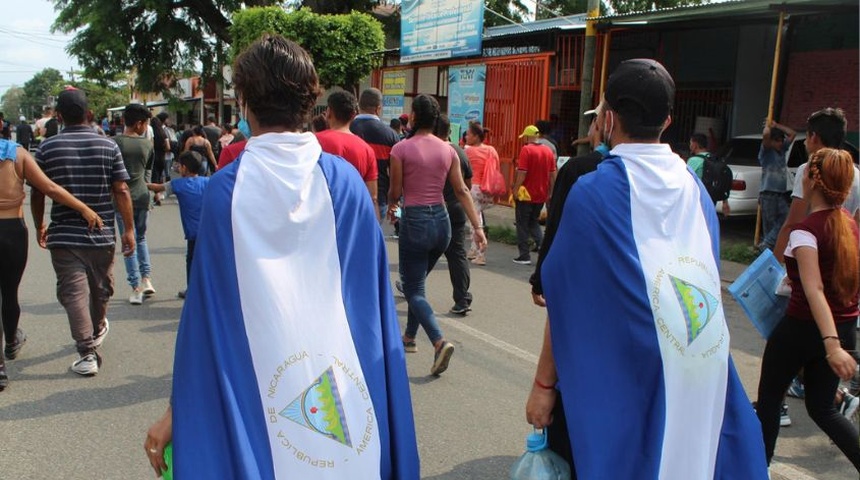 exiliados nicaraguenses corren riesgo