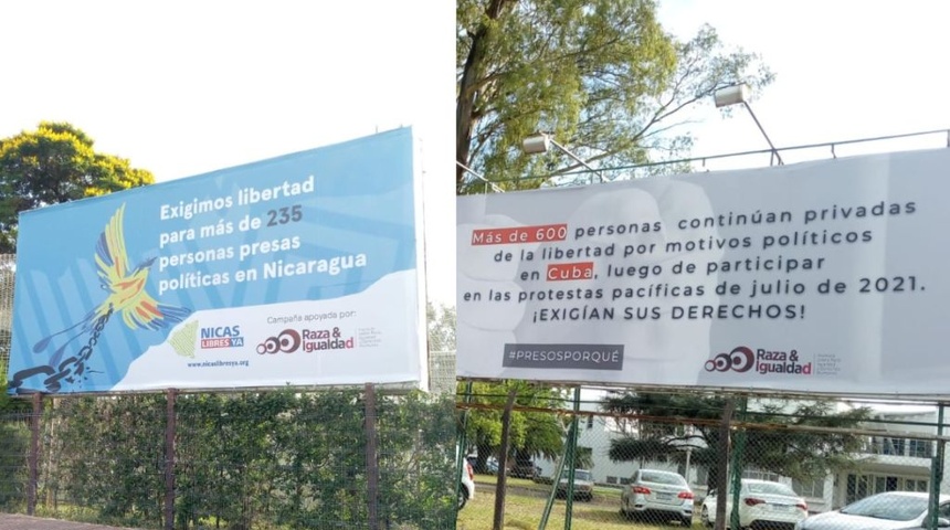 carteles presos politicos celac argentina