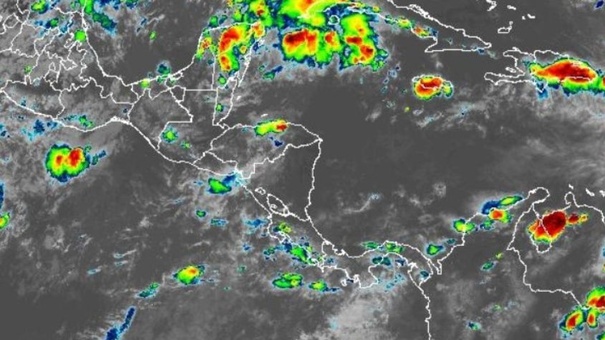 mapa satelital de nicaragua