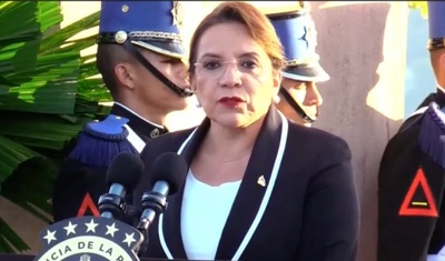 presidenta honduras nombre nueva ministra defensa