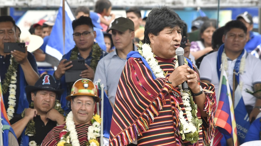 evo morales expresidente bolivia