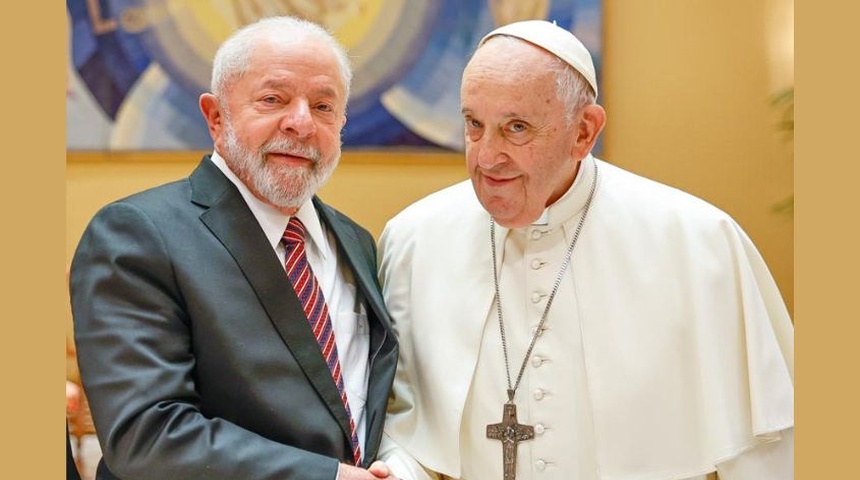 reunion lula da silva papa francisco