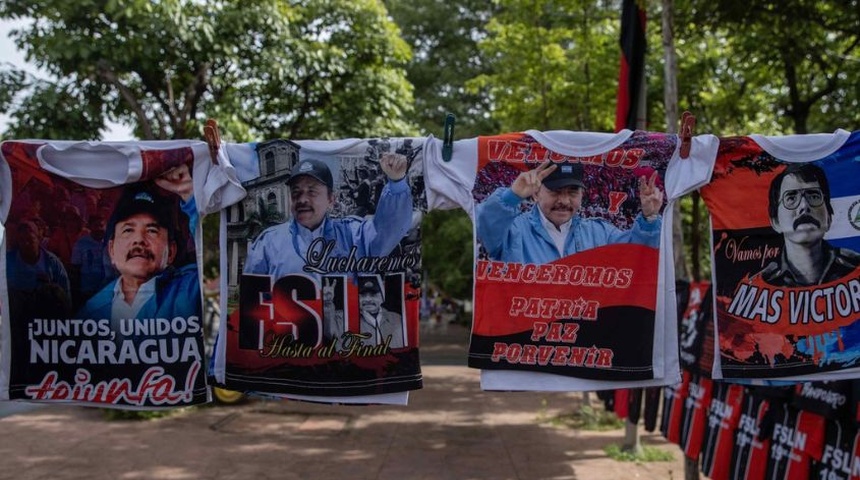 sandinistas conmemoran revolucion pugnas sucesion