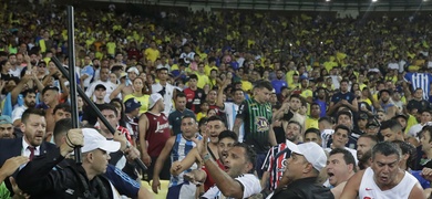 hincha argentina detenida racismo partido brasil