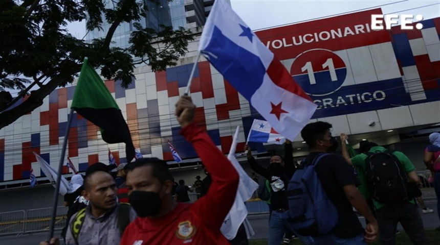 protestas bandera panama