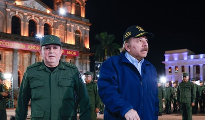 daniel ortega dona terreno ejercito nicaragua