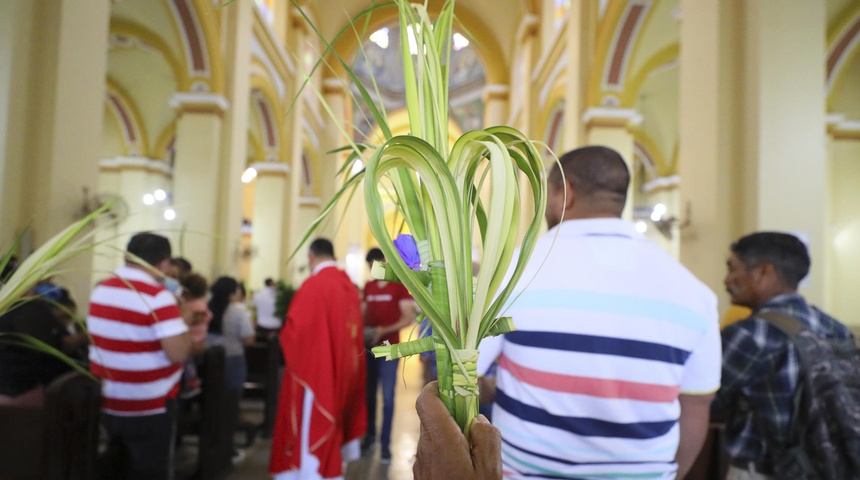 domingo ramos honduras semana santa