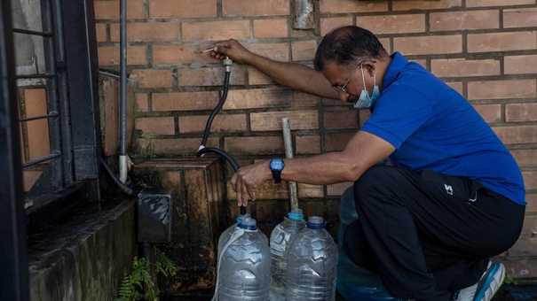 falta de agua en venezuela