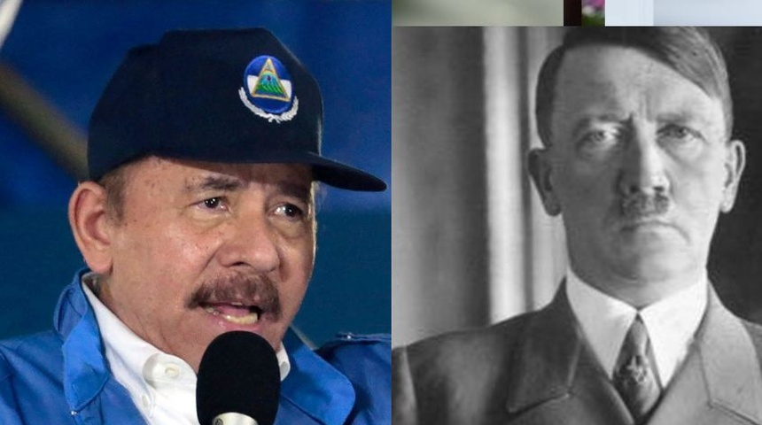 daniel ortega y hitler