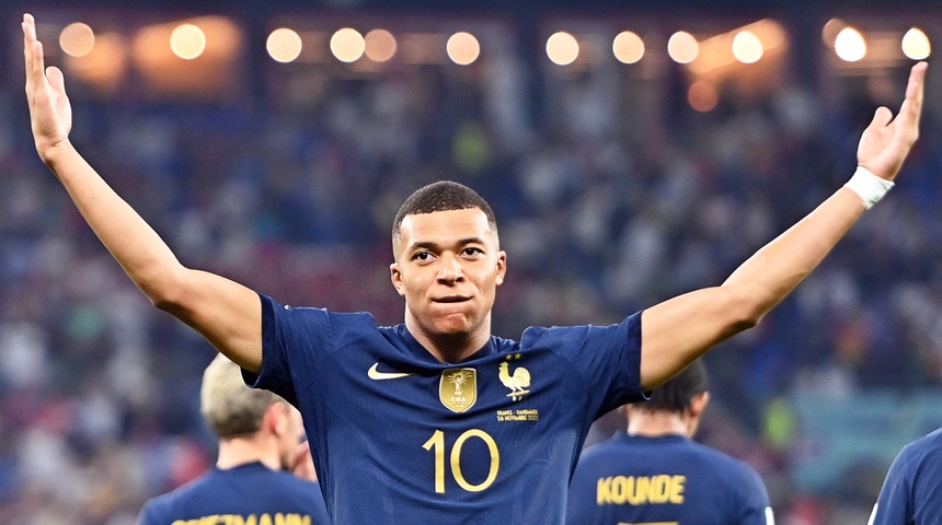 Kylian Mbappe francia