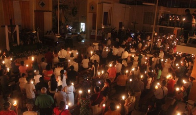 sabado de gloria vigilia nicaragua