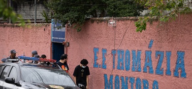 adolescente mata a profesora en brasil