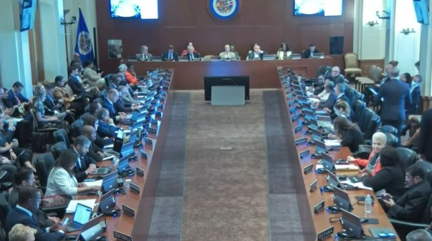 oea aprueba resolucion sobre nicaragua