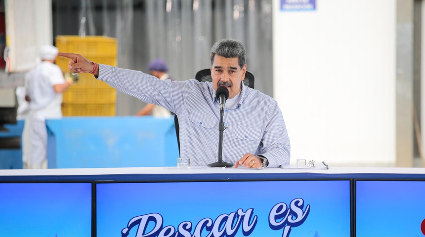 nicolas maduro presidente venezuela preve crecimiento pesca