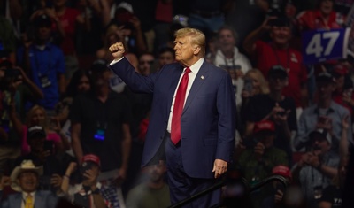 donald trump cementerio arlington