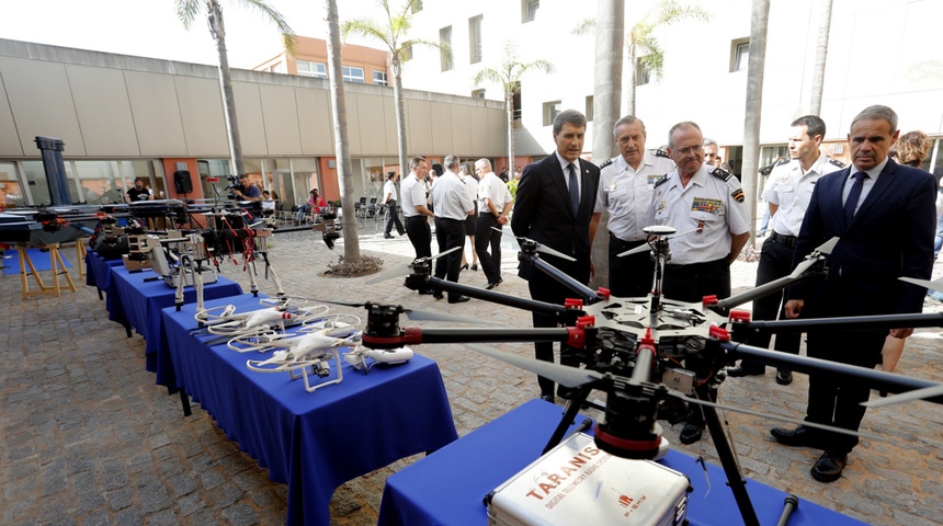 Drones narcotrafico españa