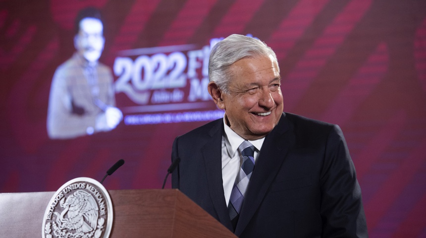 Presidente de mexico Andres Lopez Obrador