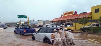 mexico nogales inundaciones tormeta inundaciones ahogados