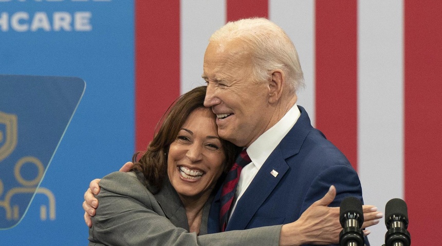 vicepresidente kama harri junto joe biden