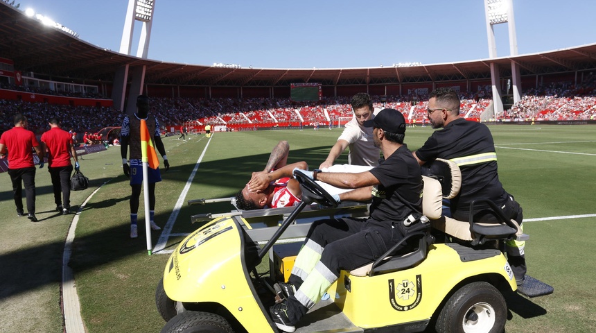 jugador luis suarez lesionado