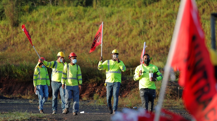 protestas panama sindicatos