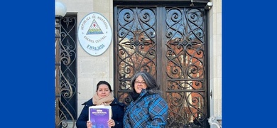 martha patricia molina entrega embajada nicaragua washington iglesia perseguida