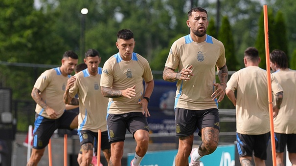 entrenamiento seleccion argentina futbol