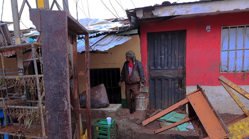 desbordamiento honduras fuertes lluvias julia