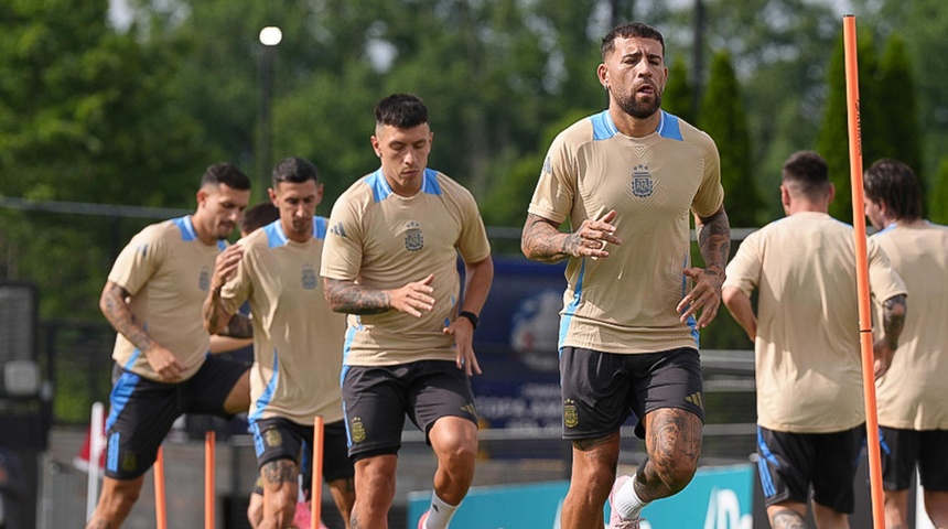 entrenamiento seleccion argentina futbol