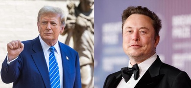 donald trump y elon musk conversacion x