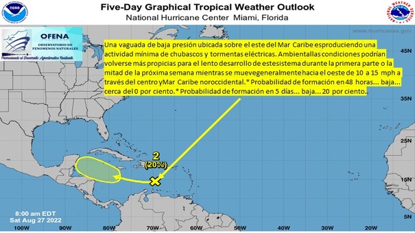 posible ciclon lluvias nicaragua ofena