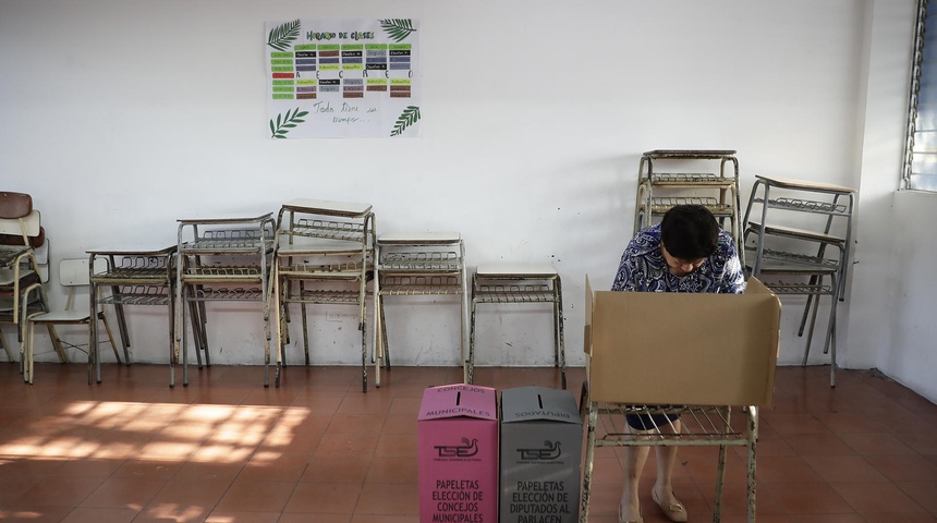 votaciones en el salvador