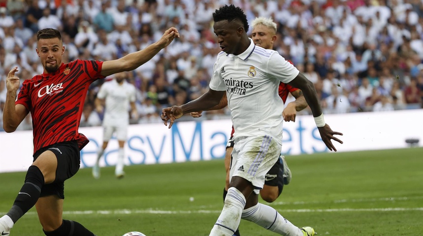 real madrid golea mallorca laliga santander