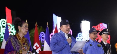 daniel ortega rosario murillo francisco diaz policia