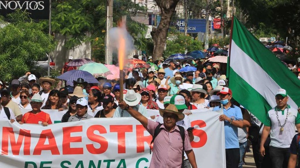 protestas en bolivia