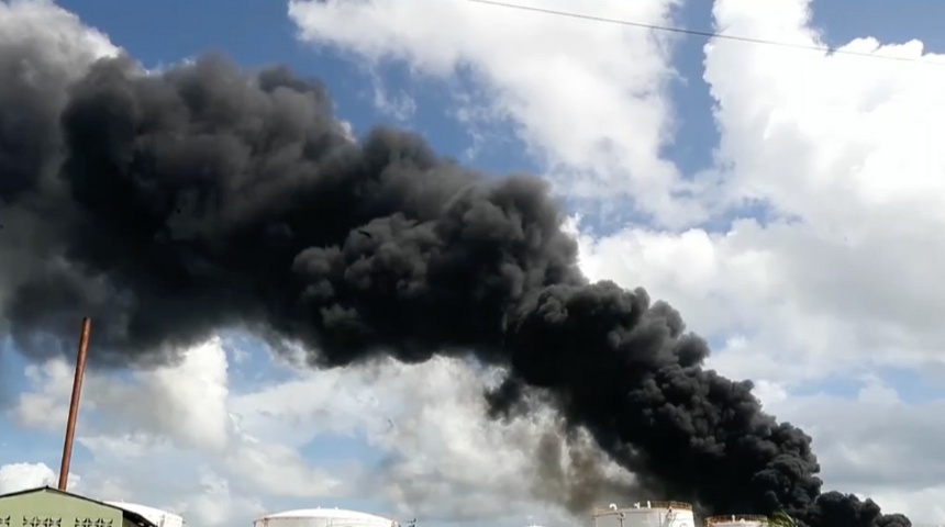 peor incendio industria cuba