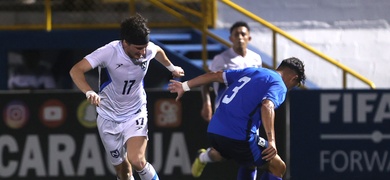 partido de futbol entre nicaragua y el salvador