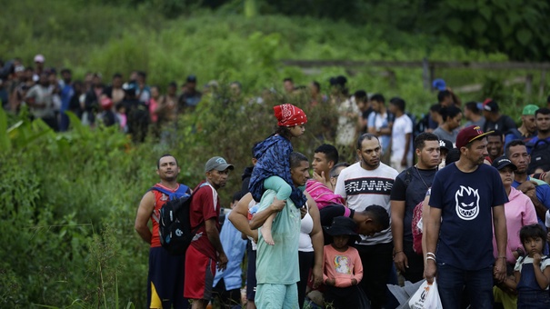 migrantes venezolanos