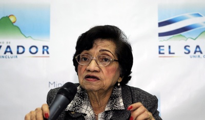 exministra salud el salvador maria rodriguez