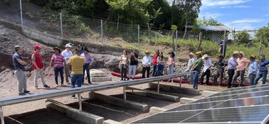 proyecto electrico comunidad el santuario honduras